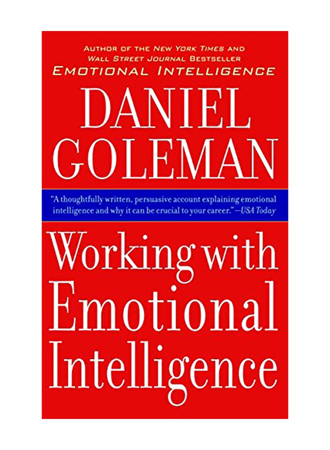 Working with Emotional Intelligence Paperback English by Daniel Goleman - 2000