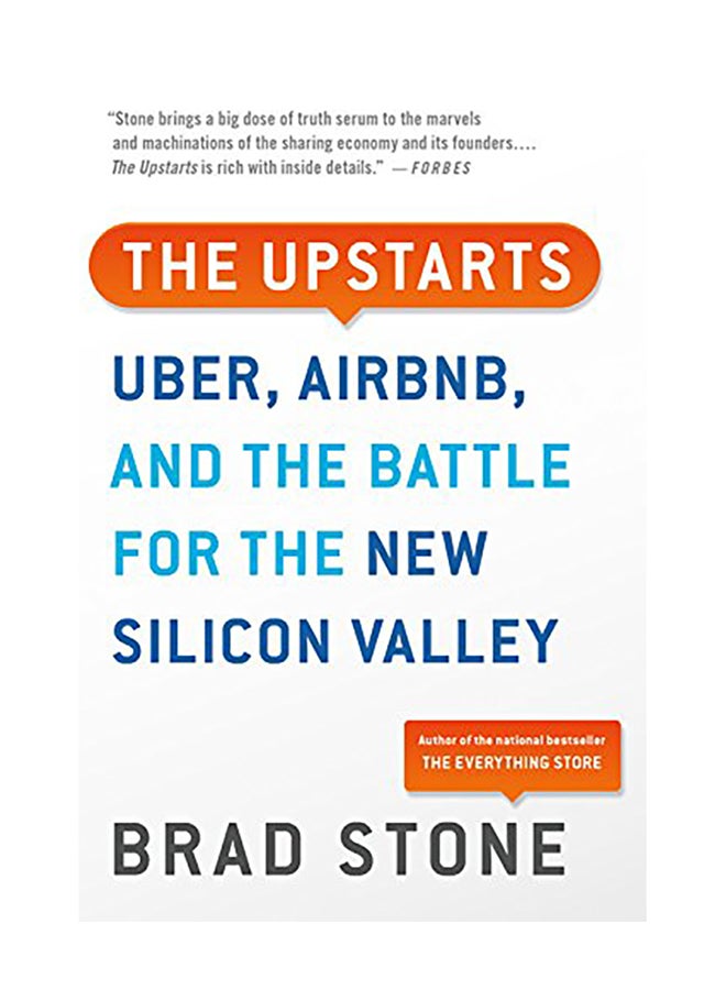 The Upstarts: Uber, Airbnb, and the Battle for the New Silicon Valley Paperback English by Stone, Brad - 2018 