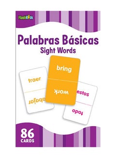 Palabras Básicas/Sight Words (Flash Kids Spanish Flash Cards) Paperback English by Flash Kids - 2010 