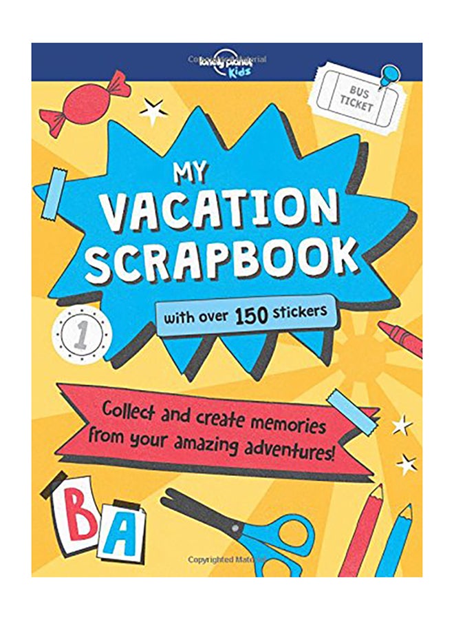 My Vacation Scrapbook Hardcover English by Lonely Planet - 2018
