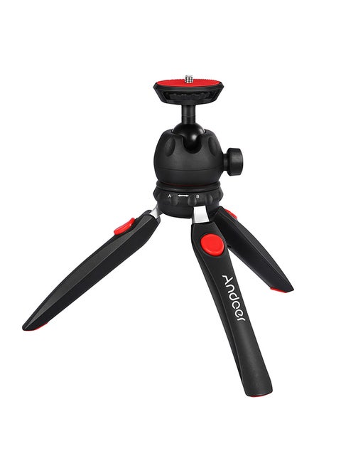 Mini Tabletop Tripod Black/Red