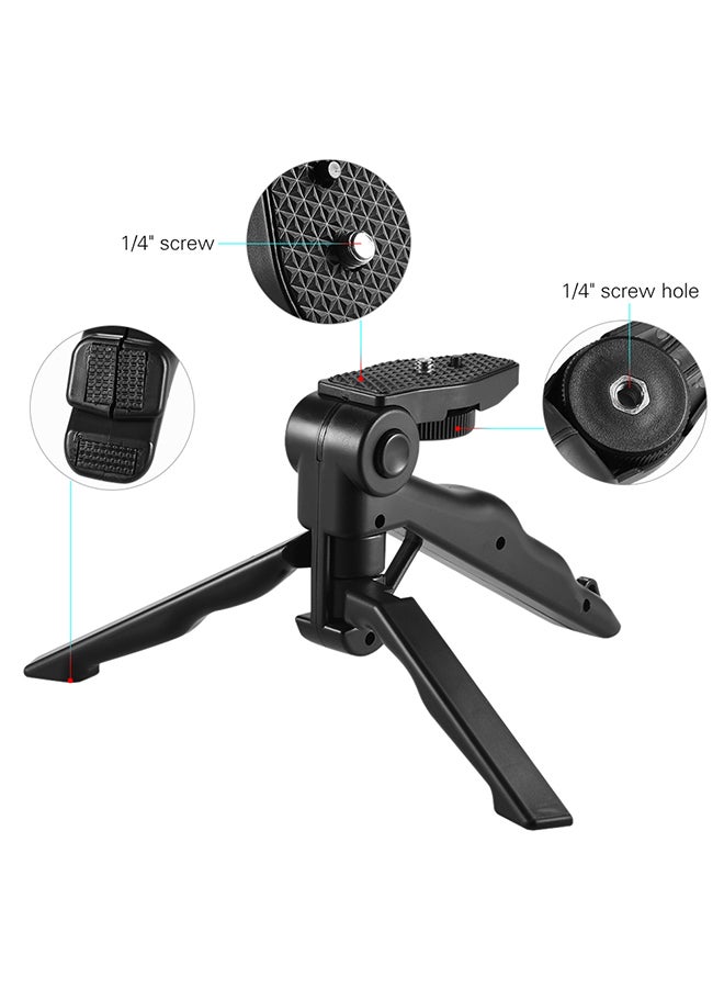 Handheld Grip Stabilizer Tripod Stand Black - Image 4