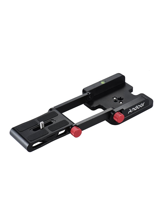 ANDOER Z-Shaped Tripod Head Black/Red - Image 3