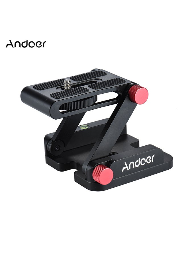 ANDOER Z-Shaped Tripod Head Black/Red - Image 2