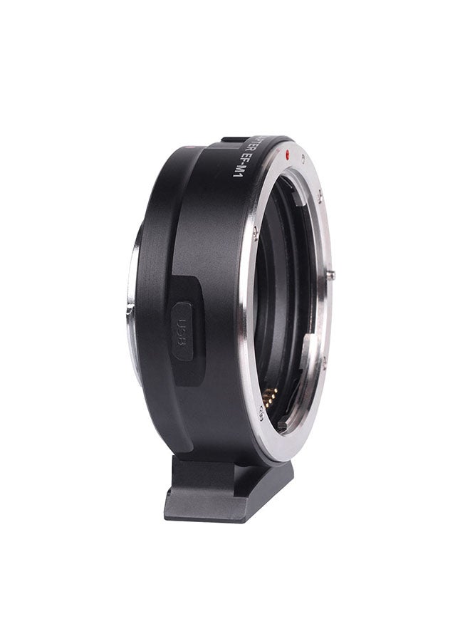 EF-M1 Lens Mount Adapter Ring For Canon Black/Silver - v1557826784/N24648908A_2