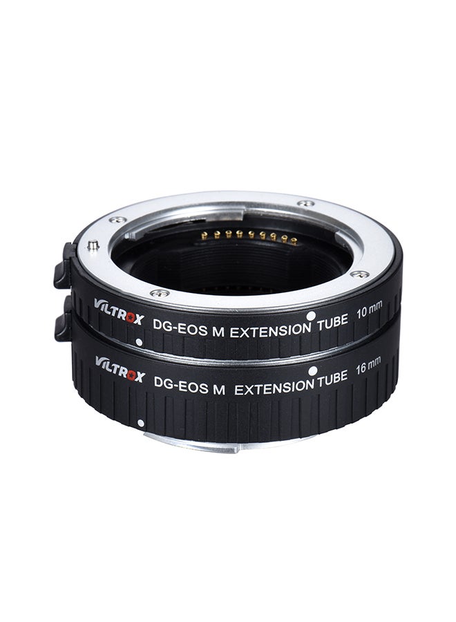VILTROX DG-EOS M Automatic Extension Tube Black/Silver - Image 2