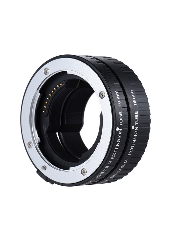 VILTROX DG-EOS M Automatic Extension Tube Black/Silver - Image 1