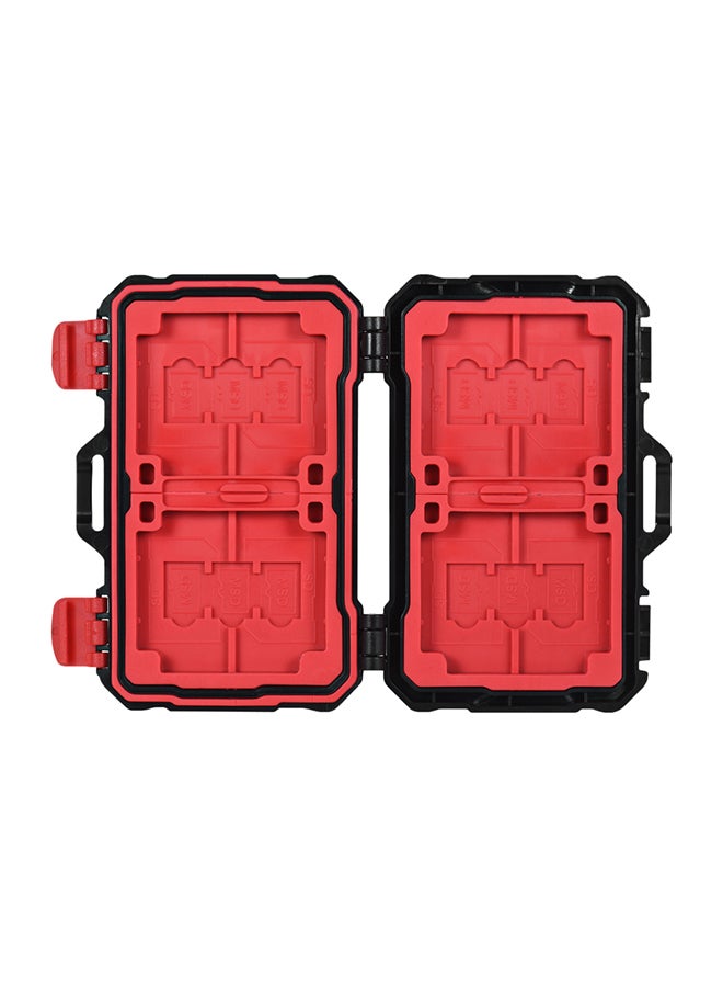 Lynca Memory Card Case Black/Red  - Image 1