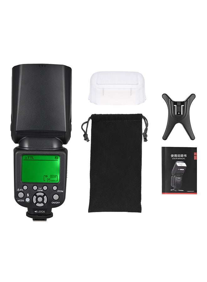 ANDOER Wireless Flash System With Manual And Auto Zoom For Nikon Series Cameras Black  - Image 1