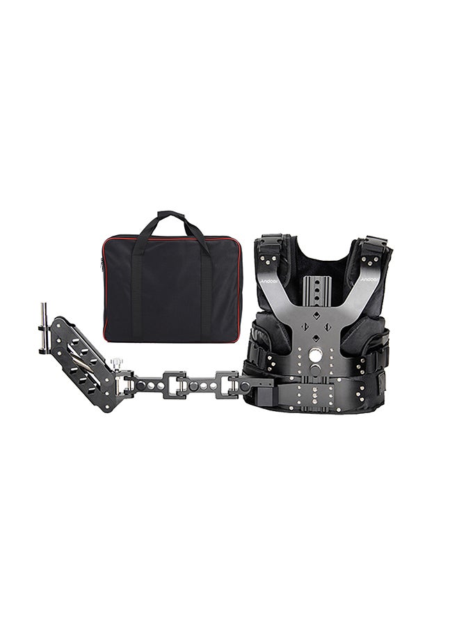 ANDOER Single Damping Arm Camera Shoulder Support Black  - Image 1