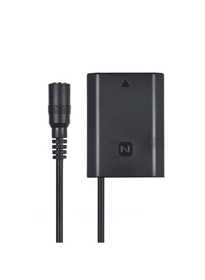 ANDOER Battery USB Coupler Cable For Sony Camera Black - Image 2