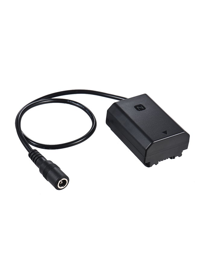 ANDOER Battery USB Coupler Cable For Sony Camera Black - Image 4