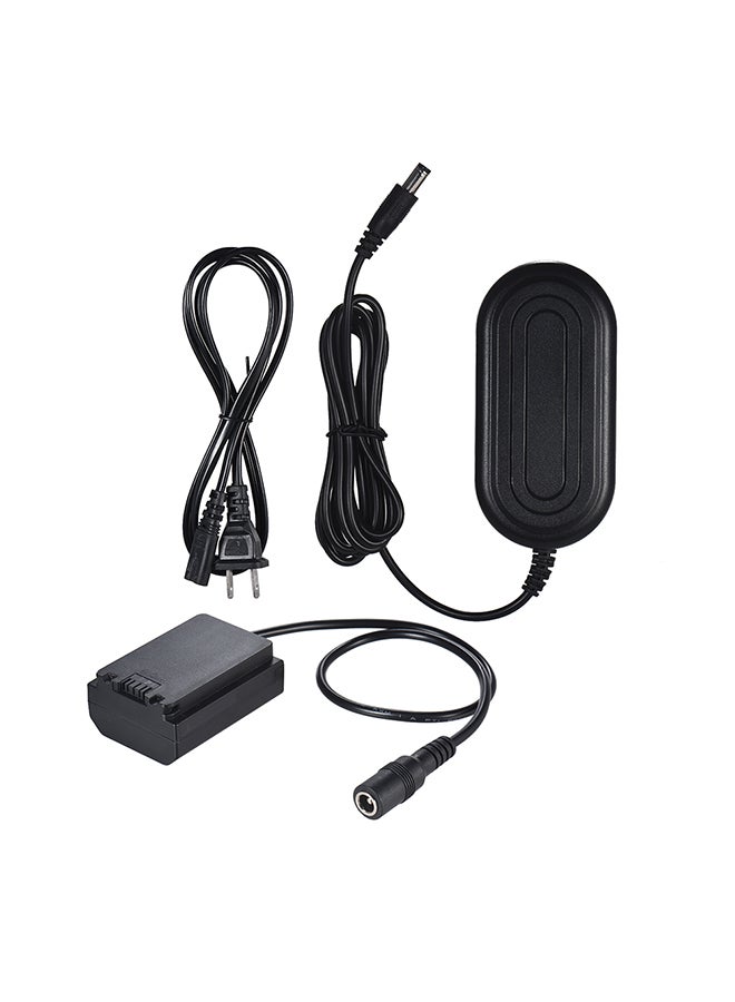 ANDOER AC Power Supply Adapter For Sony A7Iii A9 A7Riii A7Siii Black - Image 1