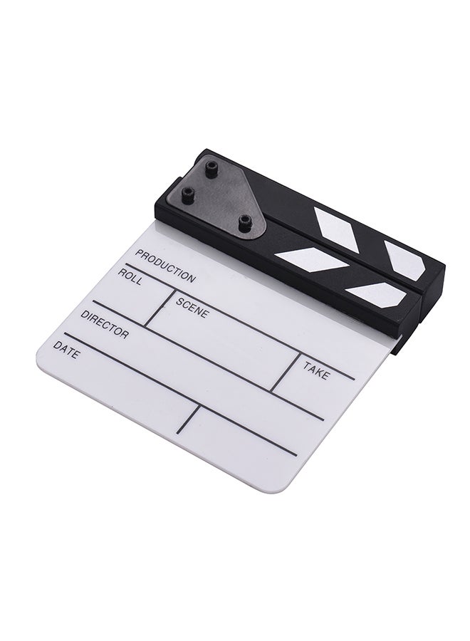 Generic Cut Action Scene Clapper Board Slate White/Black  - Image 2
