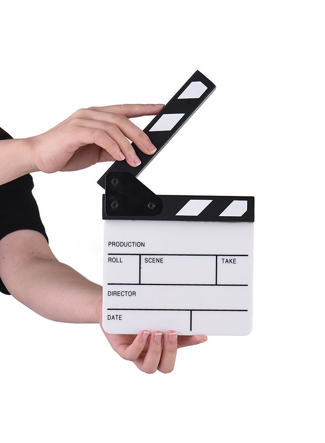 Generic Cut Action Scene Clapper Board Slate White/Black  - Image 4