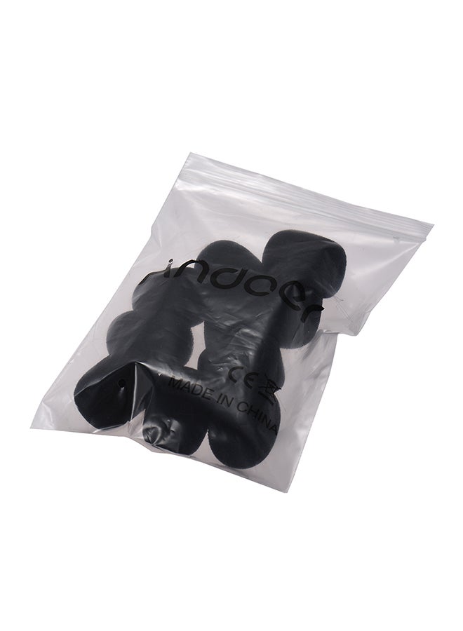ANDOER 10-Piece Microphone Foam D5433-11 Black  - Image 4