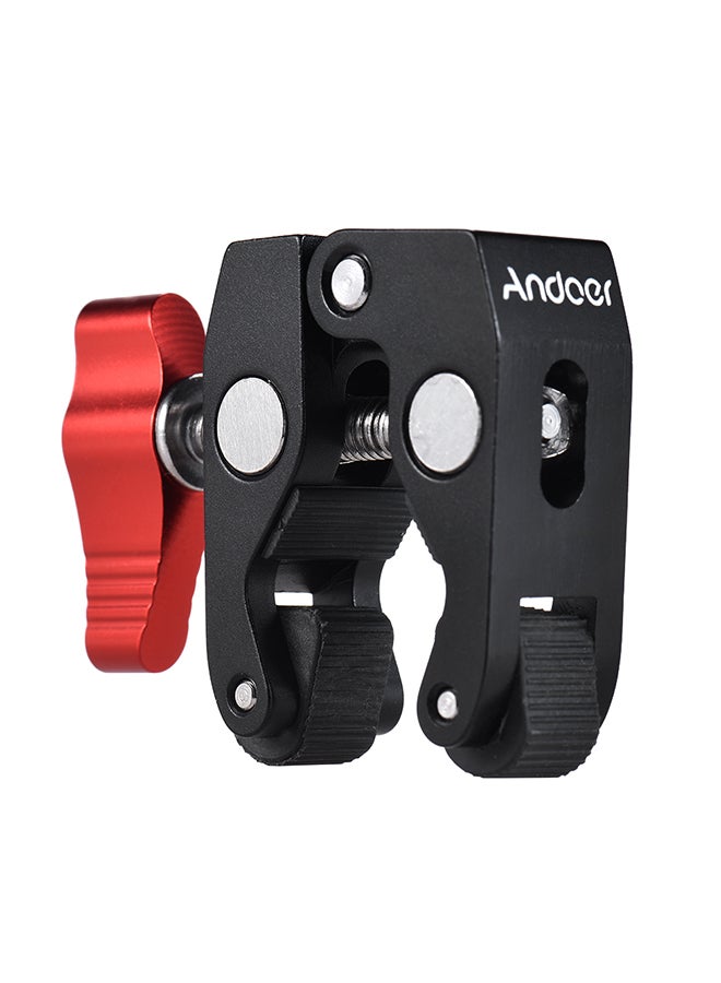 ANDOER Crab Pliers Clip With Screw Hole Black/Red  - Image 1