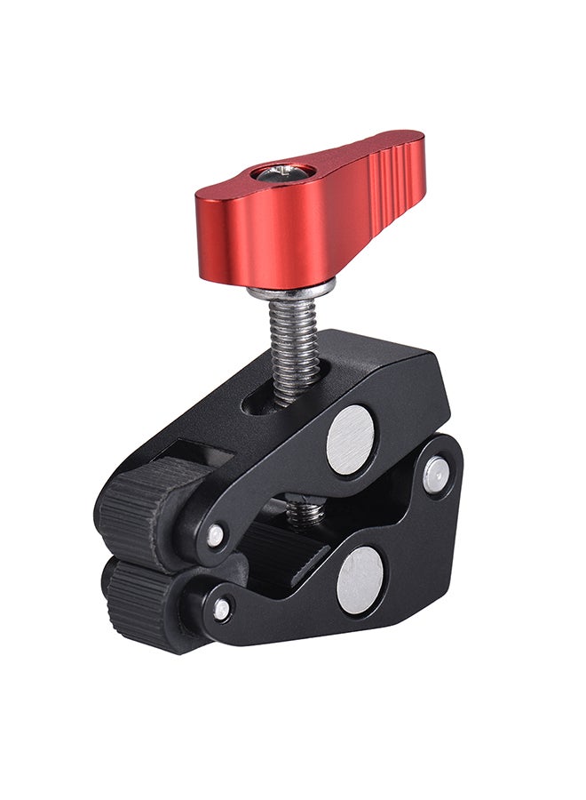 ANDOER Crab Pliers Clip With Screw Hole Black/Red  - Image 2