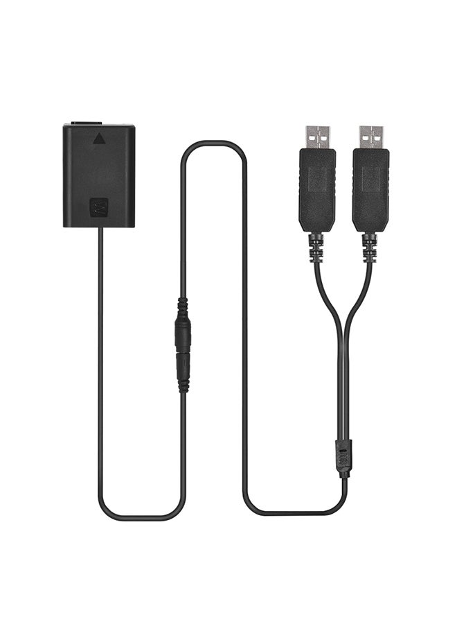 أندوير مجموعة طاقة بمنفذ USB مزدوج لسلسلة نيكس 6/7 أسود - Image 1