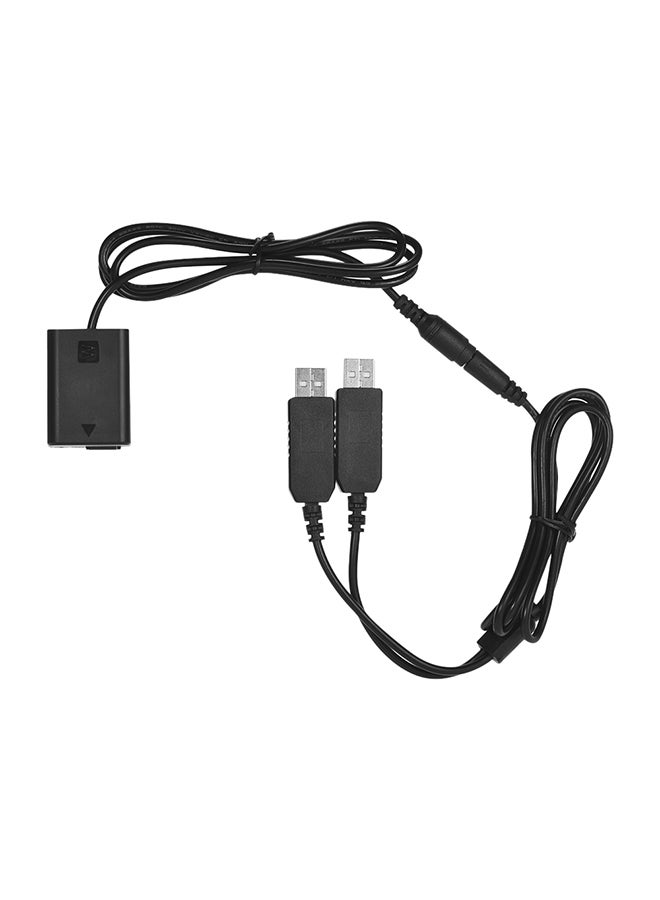 أندوير مجموعة طاقة بمنفذ USB مزدوج لسلسلة نيكس 6/7 أسود - Image 3