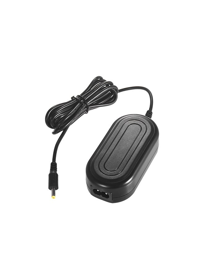 ANDOER - AC Power Adapter Supply Camera Charger With DC Coupler Kit For Panasonic DMC-FZ200/FZ1000/GH2 Black - Image 1