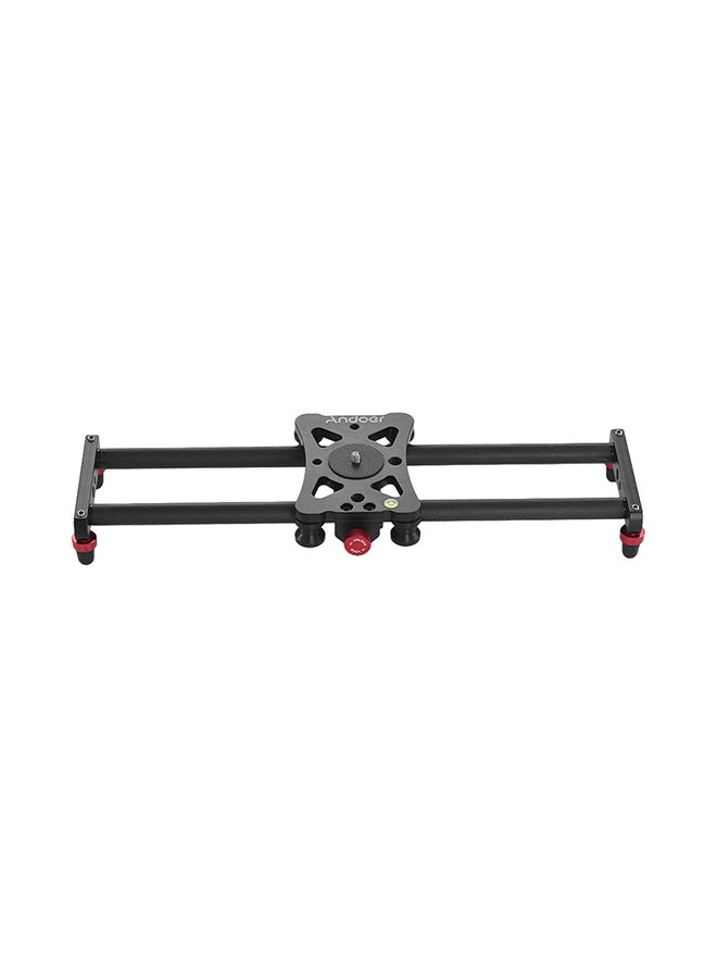 ANDOER Portable Mini Carbon Fiber Track Slider Black  - Image 1