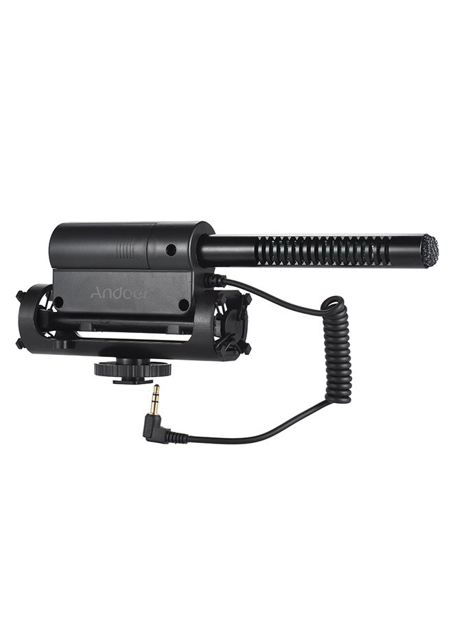 ANDOER High Sensitivity Condenser Microphone Black - Image 1