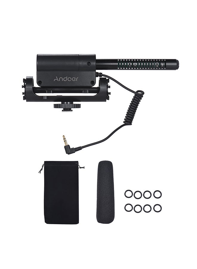 ANDOER High Sensitivity Condenser Microphone Black - Image 3