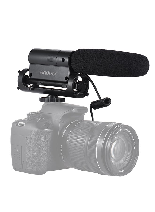 ANDOER High Sensitivity Condenser Microphone Black - Image 4