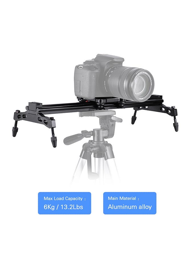 أندوير لوح مزلاج تتبع للكاميرا من الألومنيوم أسود - Image 3