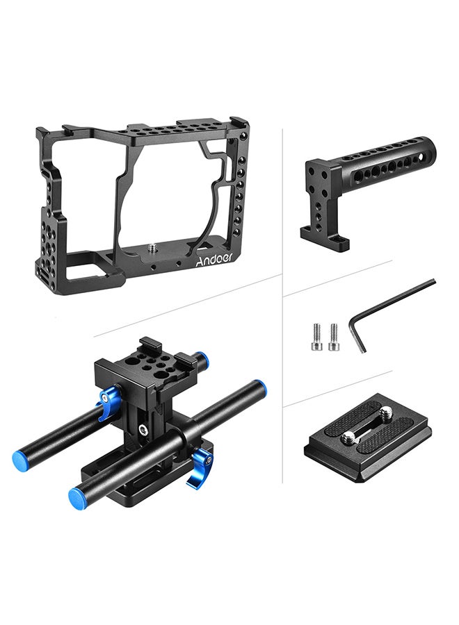 ANDOER Movie Making Stabilizer System Black/Blue  - Image 2