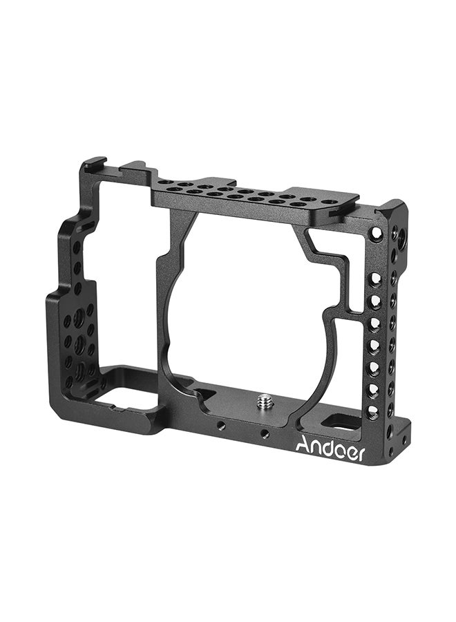 ANDOER - Camera Cage Video Making Stabilizer With Cold Shoe Mount For Sony A7/A7R/A7S Black - Image 1