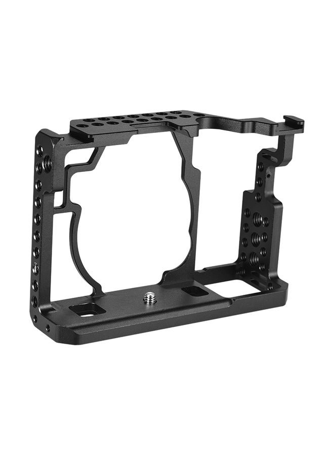 ANDOER - Camera Cage Video Making Stabilizer With Cold Shoe Mount For Sony A7/A7R/A7S Black - Image 1