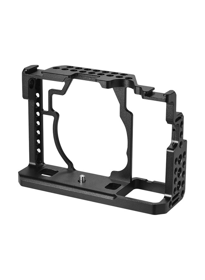 ANDOER - Camera Cage Video Making Stabilizer With Cold Shoe Mount For Sony A7/A7R/A7S Black - Image 1