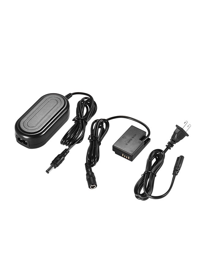 أندوير شاحن بطاريات كاميرات بمحول لكاميرات كانون 200D/800D/760D/750D أسود - Image 2