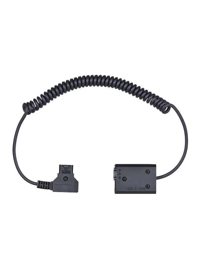 أندوير محول بطارية بحامل على شكل حرف "V" ومزود بكابل ملفوف لجهاز سوني من السلسلة A أسود - Image 2