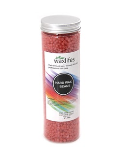 WaxLifes Strawberry Wax Hard Beans For Hair Removal Red 400grams 