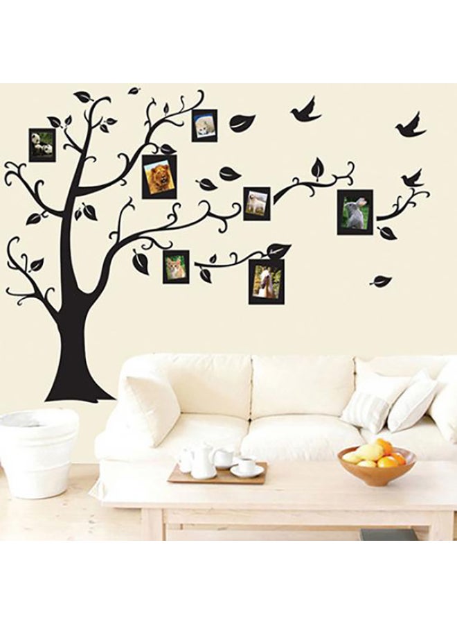 Bluelans Creative Family Photo Frame Tree Wall Sticker Black 50 x 70centimeter  - Image 2