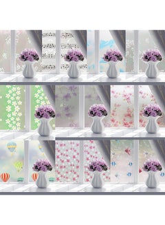 Bluelans Window Film No Glue Static Decorative Privacy Bathroom Glass Sticker Multicolour 45 x 100cm  - Image 2