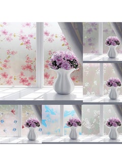 Bluelans Window Film No Glue Static Decorative Privacy Bathroom Glass Sticker Multicolour 45 x 100cm  - Image 3