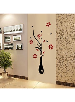 Bluelans Street Lamp Butterflies Flower Vase Home Room Wall Art Decal Mural Sticker Multicolour  - Image 2