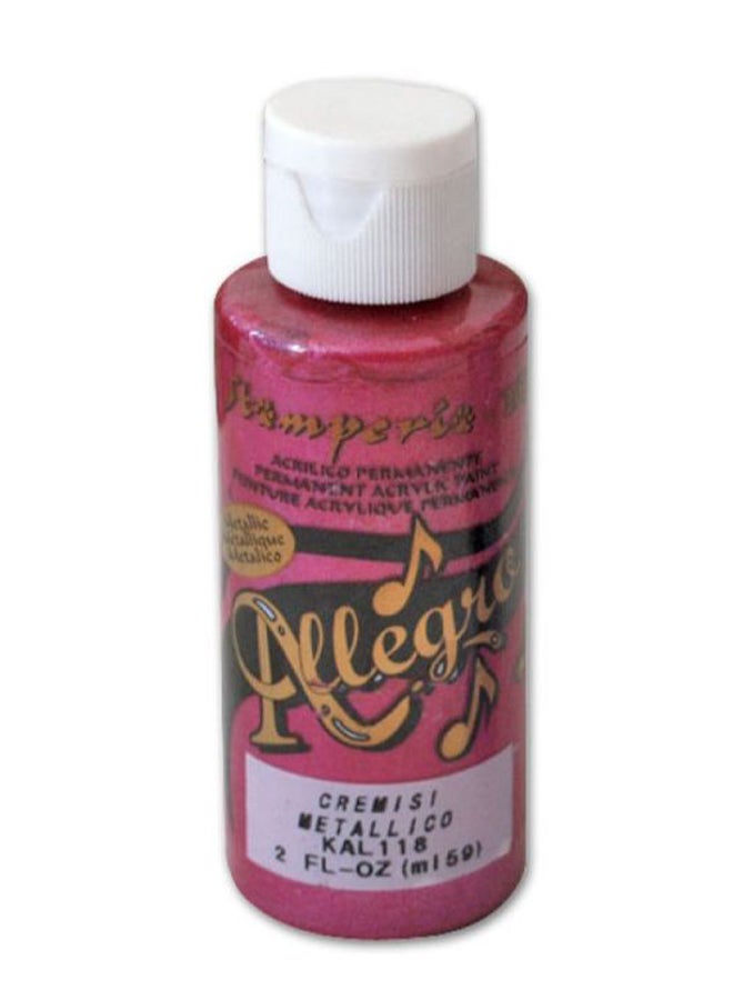 STAMPERIA Allegro Paint Crimson