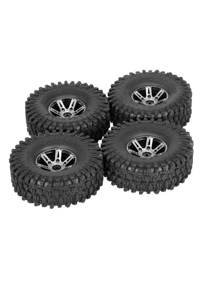AUSTAR 4-Piece Tires With Hub Set For RC Car RM8071B  - Image 2