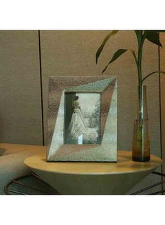 TOOARTS Photo Frame With Snakeskin Texture Multicolour 8.6 X 0.8 X 10.6inch  - Image 3