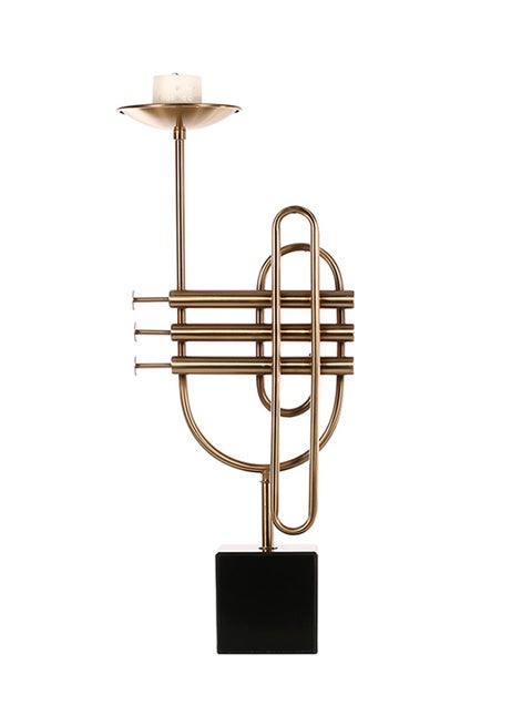High Music Element  Cornet Candlestick Multicolour 2857grams