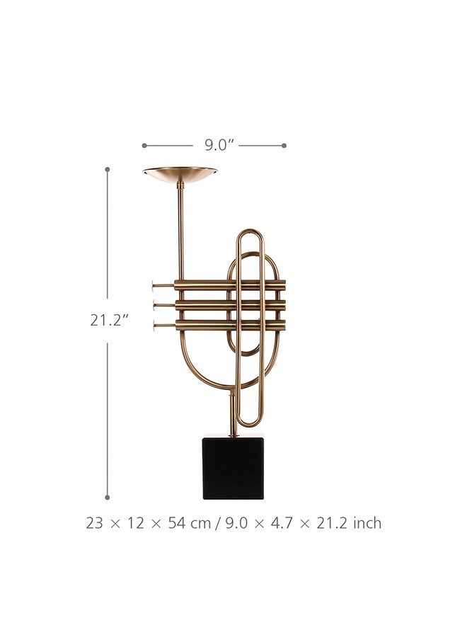 TOOARTS - High Music Element  Cornet Candlestick Multicolour 2857grams - Image 1