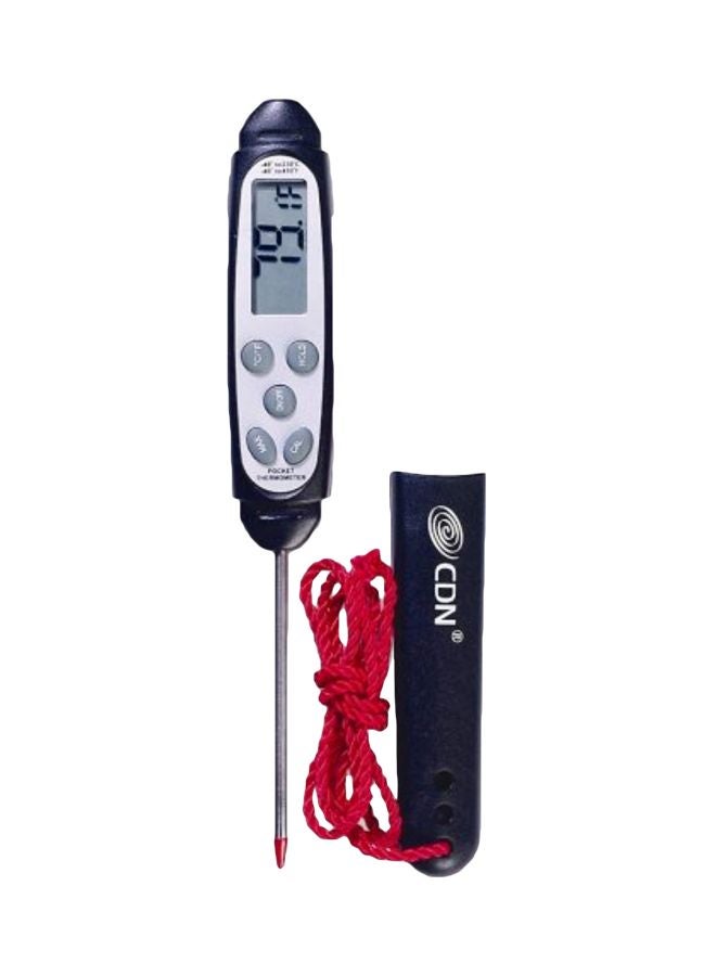 CDN - Proaccurate Quicktip Digital Thermometer Blue/White/Grey 1.6x1.4x6.2inch - Image 1