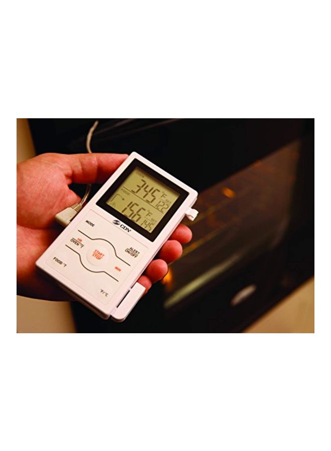 CDN Dual Sensing Programmable Probe Thermometer White 10x5.5x1.5inch - Image 3
