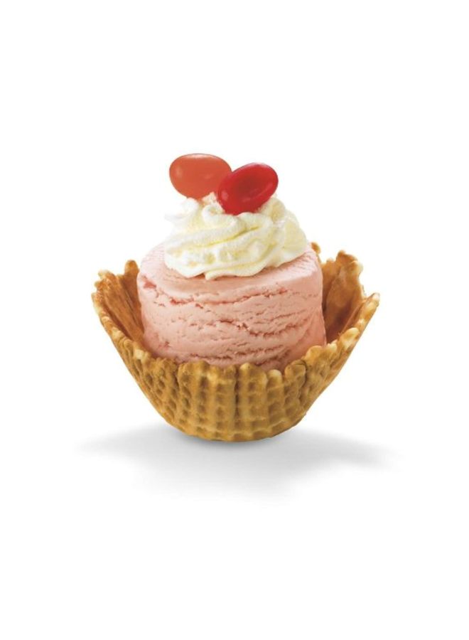 Cuisipro - Ice Cream Scoop And Stack White/Silver 7.9x3.4x2.5inch - Image 1