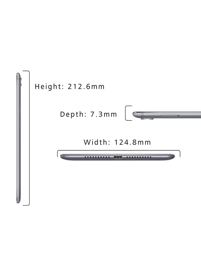 MediaPad M5 Lite 10 (2018), 10.1-inch, 32GB, 3GB RAM, Wi-Fi, 4G LTE, Space Grey
